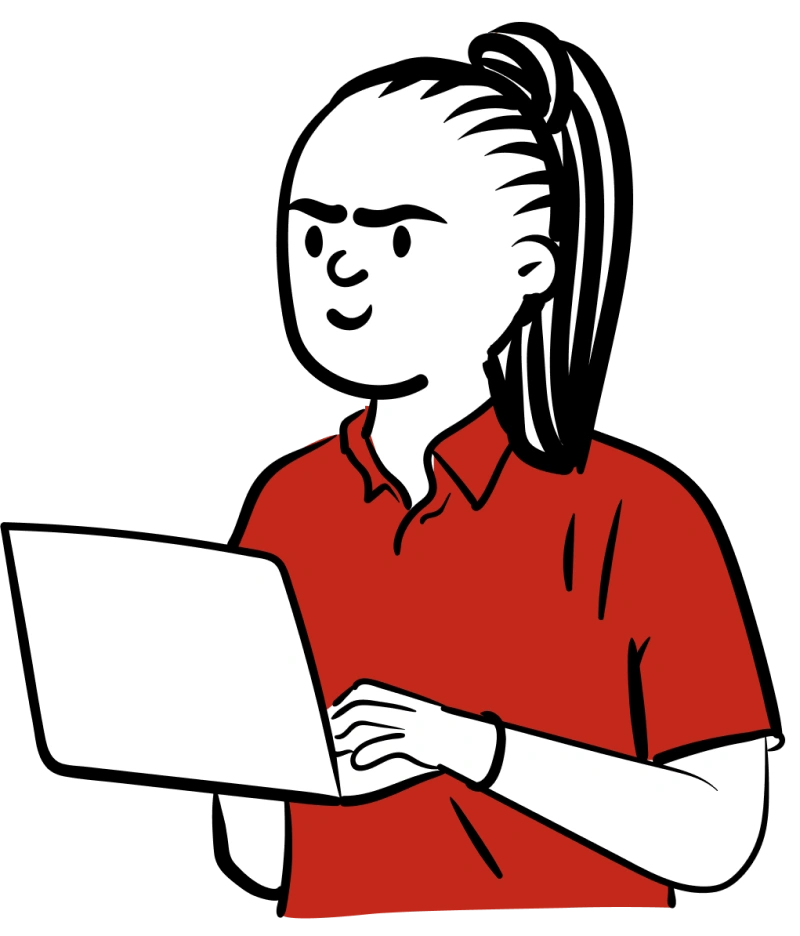 Staff working