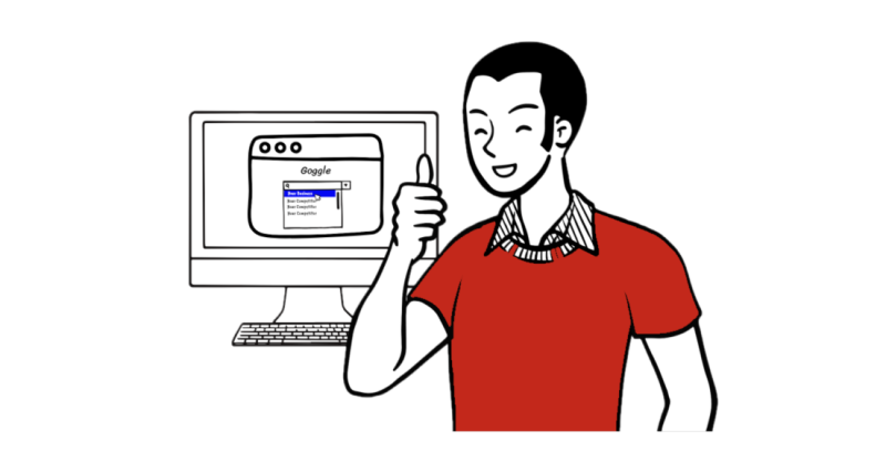 Performing a web search